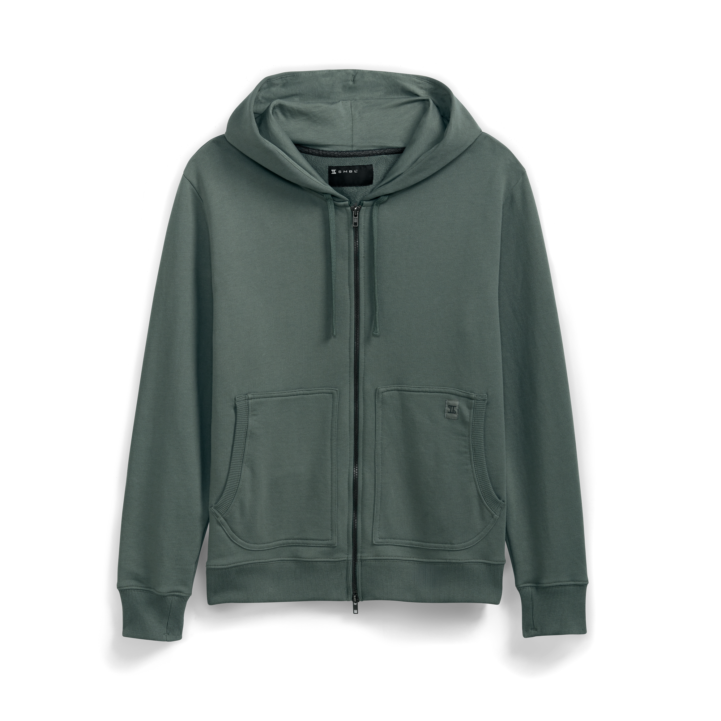 Heavyweight Full Zip Organic Cotton Hoodie | The SMBL Co. Heavyweight Full Zip Organic Cotton Hoodie | The SMBL Co.