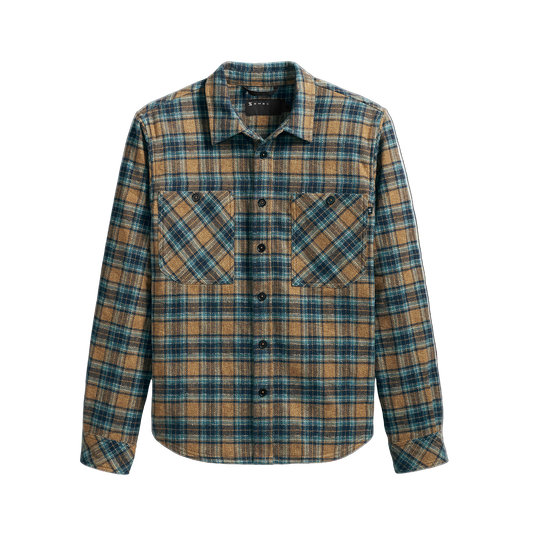 HIKARI QUILTED FLANNEL Harvest Gold